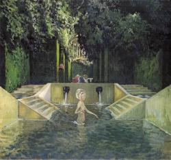 Бенуа А.Н. Купальня маркизы. 1906